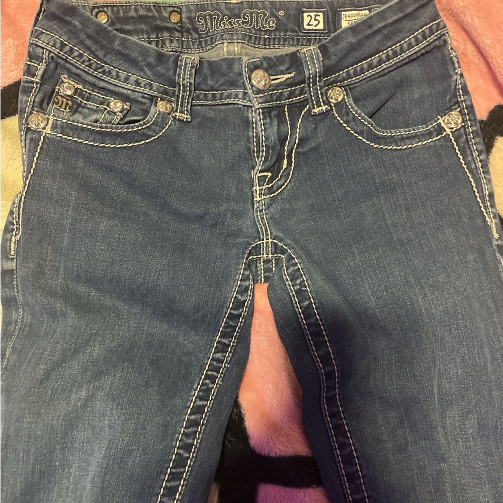 Miss Me Women's Dark Blue Boot Cut Jeans